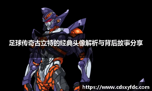 足球传奇古立特的经典头像解析与背后故事分享